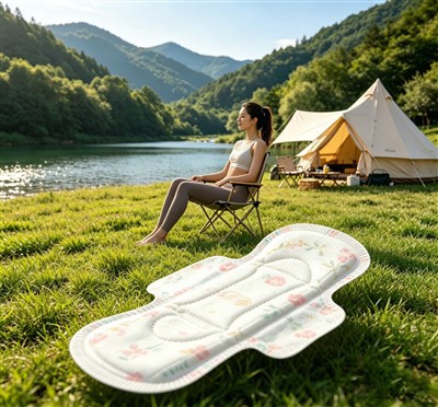 Organic Sanitary Napkins Winged Pads